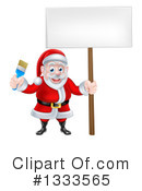 Santa Clipart #1333565 by AtStockIllustration