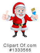 Santa Clipart #1333566 by AtStockIllustration