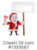 Santa Clipart #1333567 by AtStockIllustration