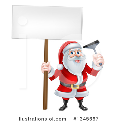 Royalty-Free (RF) Santa Clipart Illustration by AtStockIllustration - Stock Sample #1345667