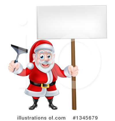 Royalty-Free (RF) Santa Clipart Illustration by AtStockIllustration - Stock Sample #1345679