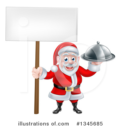 Royalty-Free (RF) Santa Clipart Illustration by AtStockIllustration - Stock Sample #1345685