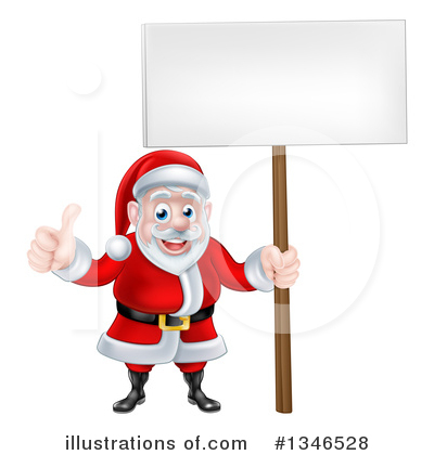 Royalty-Free (RF) Santa Clipart Illustration by AtStockIllustration - Stock Sample #1346528