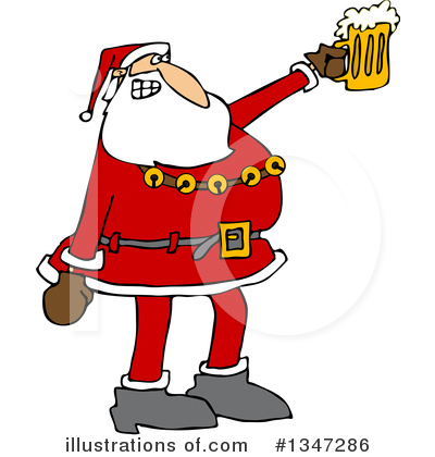 Royalty-Free (RF) Santa Clipart Illustration by djart - Stock Sample #1347286