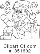 Santa Clipart #1351602 by visekart