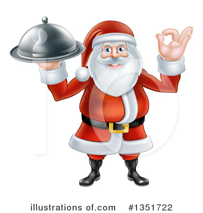 Royalty-Free (RF) Santa Clipart Illustration by AtStockIllustration - Stock Sample #1351722