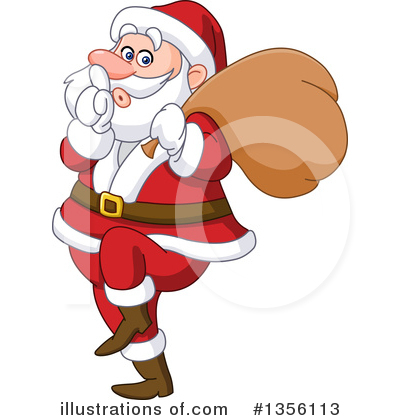 Royalty-Free (RF) Santa Clipart Illustration by yayayoyo - Stock Sample #1356113