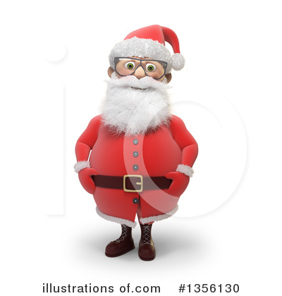 Santa Clipart #1356130 by Mopic
