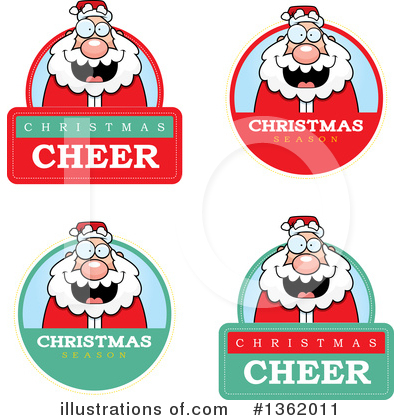 Christmas Label Clipart #1362011 by Cory Thoman