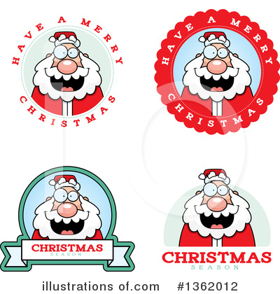 Christmas Label Clipart #1362012 by Cory Thoman