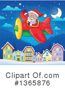 Santa Clipart #1365876 by visekart