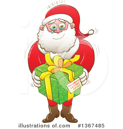 Royalty-Free (RF) Santa Clipart Illustration by Zooco - Stock Sample #1367485