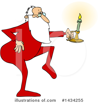 Royalty-Free (RF) Santa Clipart Illustration by djart - Stock Sample #1434255
