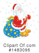 Santa Clipart #1483096 by Alex Bannykh