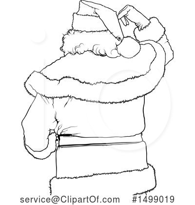Royalty-Free (RF) Santa Clipart Illustration by dero - Stock Sample #1499019