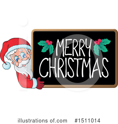 Royalty-Free (RF) Santa Clipart Illustration by visekart - Stock Sample #1511014