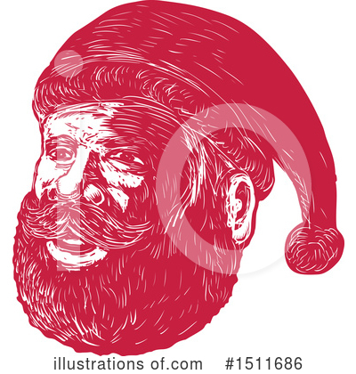 Royalty-Free (RF) Santa Clipart Illustration by patrimonio - Stock Sample #1511686