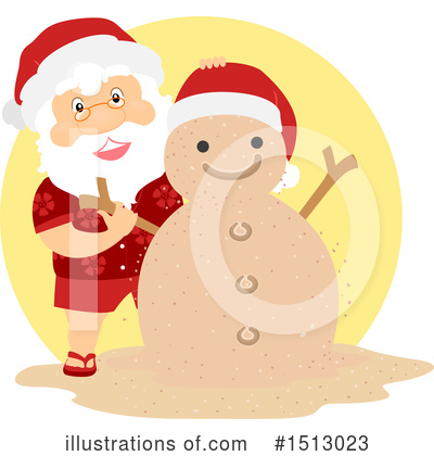 Royalty-Free (RF) Santa Clipart Illustration by BNP Design Studio - Stock Sample #1513023