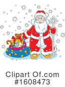 Santa Clipart #1608473 by Alex Bannykh