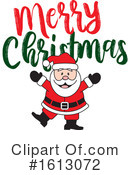 Santa Clipart #1613072 by Johnny Sajem