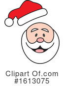 Santa Clipart #1613075 by Johnny Sajem