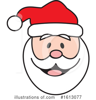 Santa Clipart #1613077 by Johnny Sajem