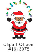 Santa Clipart #1613078 by Johnny Sajem