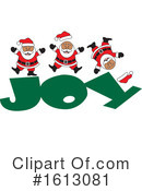Santa Clipart #1613081 by Johnny Sajem