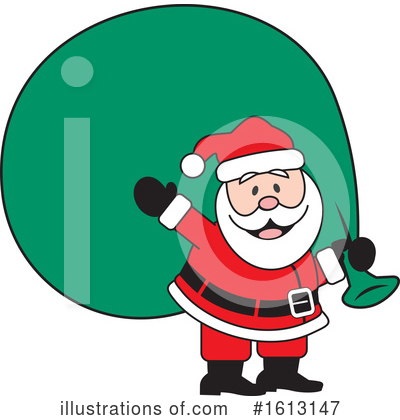 Royalty-Free (RF) Santa Clipart Illustration by Johnny Sajem - Stock Sample #1613147