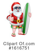Santa Clipart #1616751 by AtStockIllustration