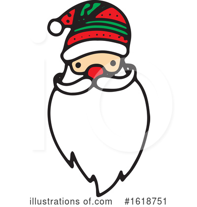 Royalty-Free (RF) Santa Clipart Illustration by Cherie Reve - Stock Sample #1618751