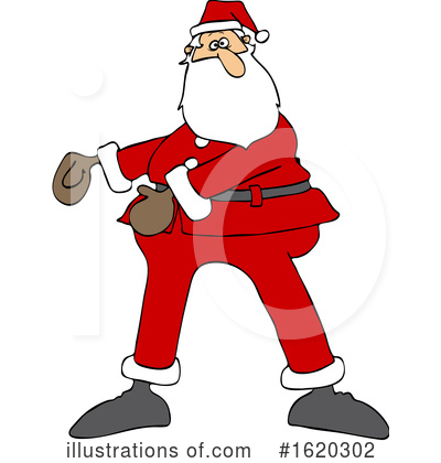 Royalty-Free (RF) Santa Clipart Illustration by djart - Stock Sample #1620302