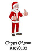 Santa Clipart #1670102 by AtStockIllustration