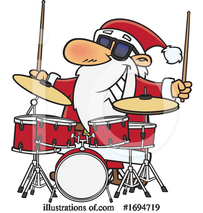 Drummer Clipart #1694719 by toonaday