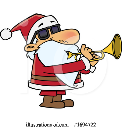 Trumpet Clipart #1694722 by toonaday