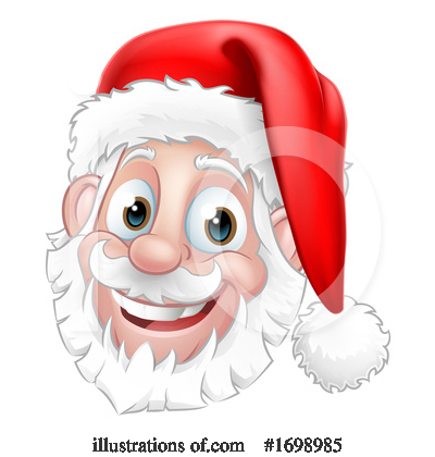 Santa Clipart #1698985 by AtStockIllustration