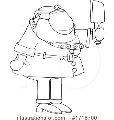 Royalty-Free (RF) Santa Clipart Illustration by djart - Stock Sample #1718700