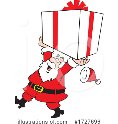 Christmas Present Clipart #1727696 by Johnny Sajem