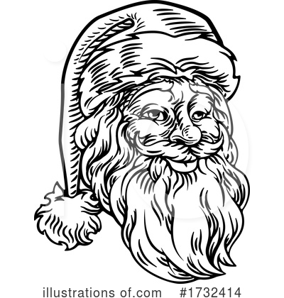 Santa Clipart #1732414 by AtStockIllustration