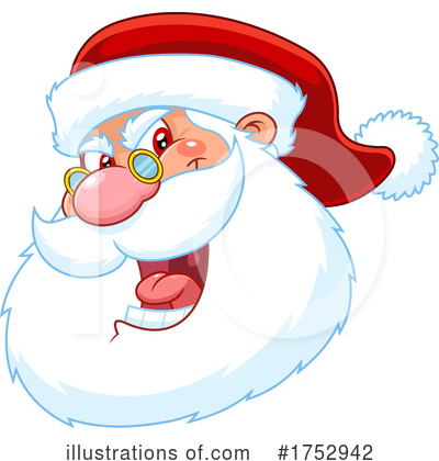 Royalty-Free (RF) Santa Clipart Illustration by Hit Toon - Stock Sample #1752942