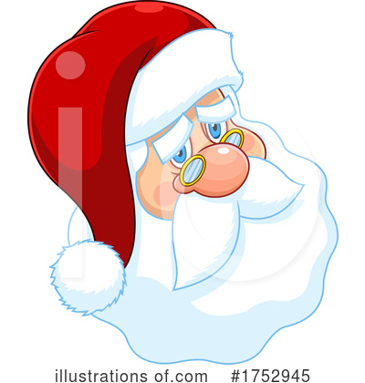 Royalty-Free (RF) Santa Clipart Illustration by Hit Toon - Stock Sample #1752945