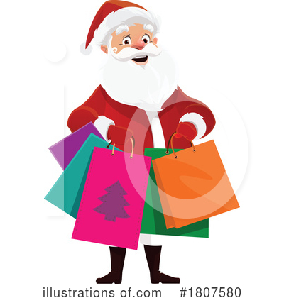Shopping Bags Clipart #1807580 by Vector Tradition SM