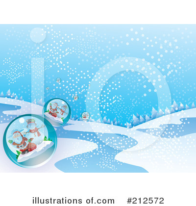 Royalty-Free (RF) Santa Clipart Illustration by YUHAIZAN YUNUS - Stock Sample #212572