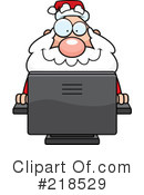 Santa Clipart #218529 by Cory Thoman