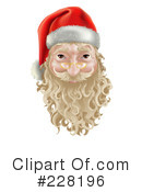 Santa Clipart #228196 by AtStockIllustration