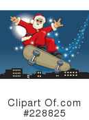 Santa Clipart #228825 by David Rey