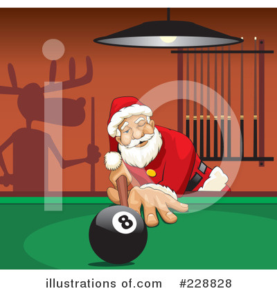 Santa Clipart #228828 by David Rey