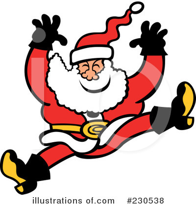 Royalty-Free (RF) Santa Clipart Illustration by Zooco - Stock Sample #230538
