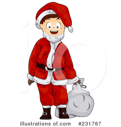 Royalty-Free (RF) Santa Clipart Illustration by BNP Design Studio - Stock Sample #231767