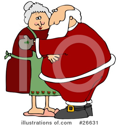 Royalty-Free (RF) Santa Clipart Illustration by djart - Stock Sample #26631